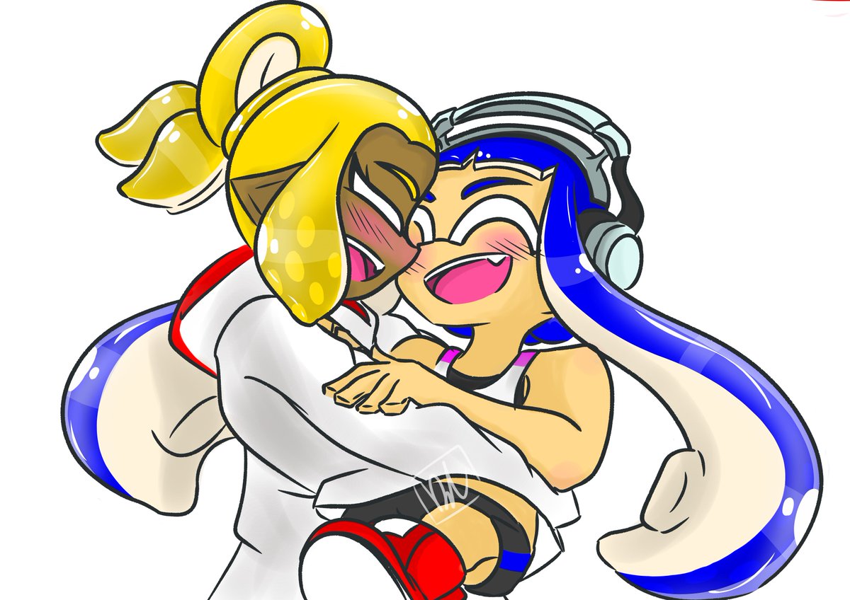 NoelKnightly's tweet photo. Splatoon ships doodles! ^u^ I was a little bit bored so I made ship doodles. I just wanted to show these first! owo
 
#Splatoon #Splatoon2 #SplatoonManga #SplatoonShips https://t.co/2MA8Lwt6bA