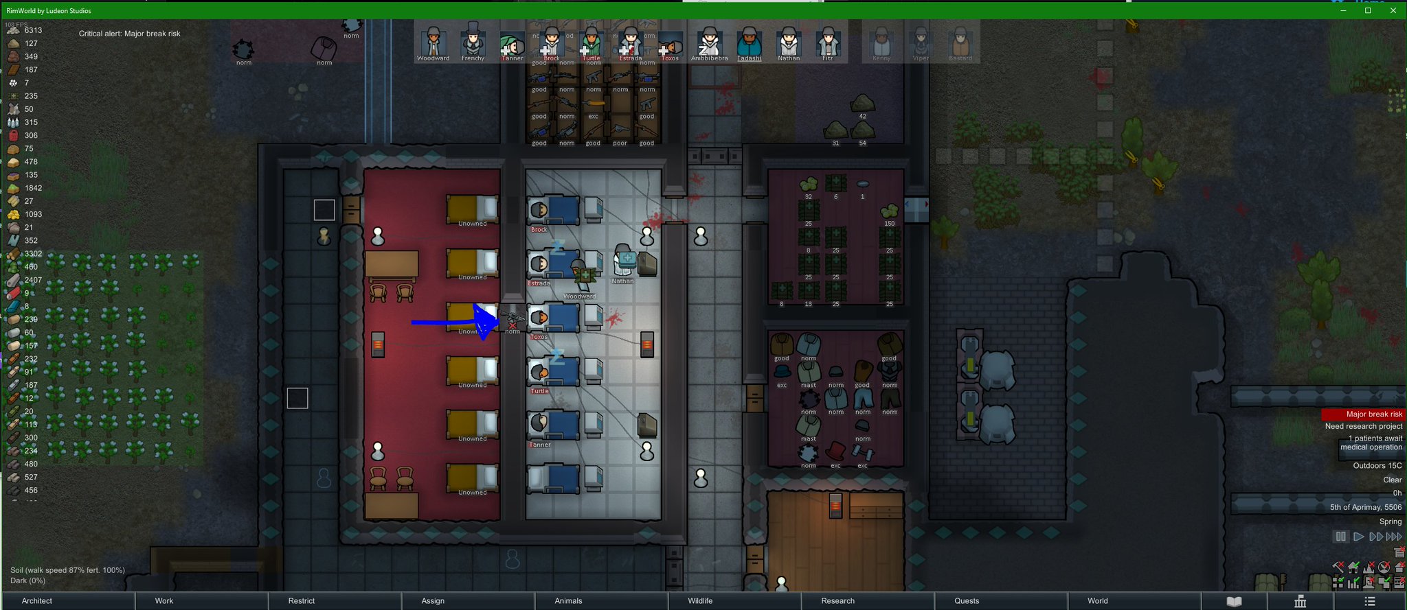 arl Carlyon Twitterissa Tynansylvester Not Sure Where Rimworld Bug Reports Go But Toxos Is In Bed Injured Having Been Sent For Bed Rest The Anesthetized Save The Game Then Reload Said Game The Weapon He Has Equipped Jumps Out Of His Hand arl Carlyon Twitterissa Tynansylvester Not Sure Where Rimworld Bug Reports Go But Toxos Is In Bed Injured Having Been Sent For Bed Rest The Anesthetized Save The Game Then Reload Said Game The Weapon He Has Equipped Jumps Out Of His Hand