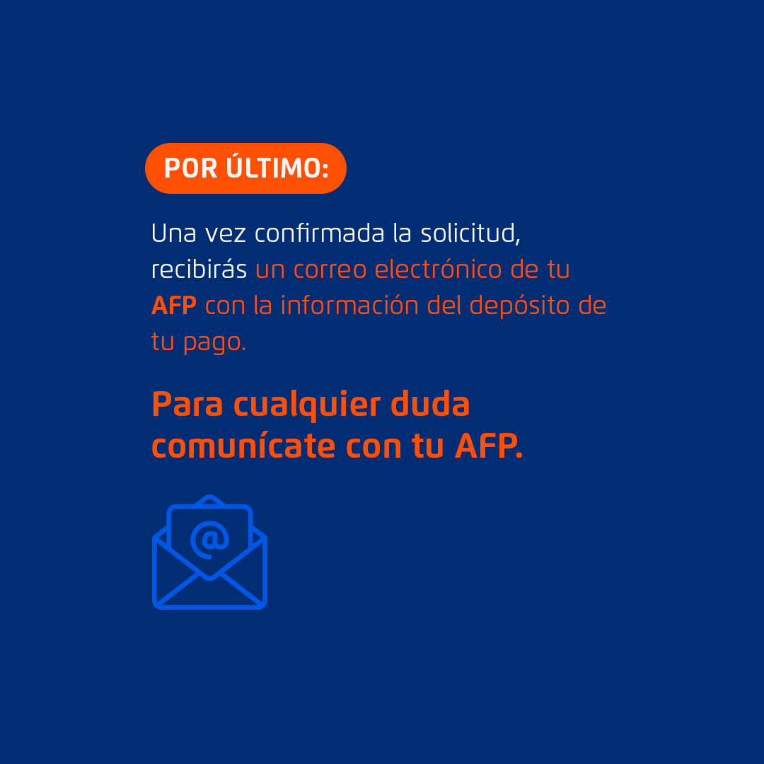 BCPComunica's tweet photo. 🚨IMPORTANTE 🚨
Conoce todos los pasos para saber si aplicas al retiro de hasta S/2000 de tu AFP.
Para más información consulta directamente con tu AFP. 
#UnidosPorElPerú #ContigoBCP https://t.co/ccsU8P3sJB