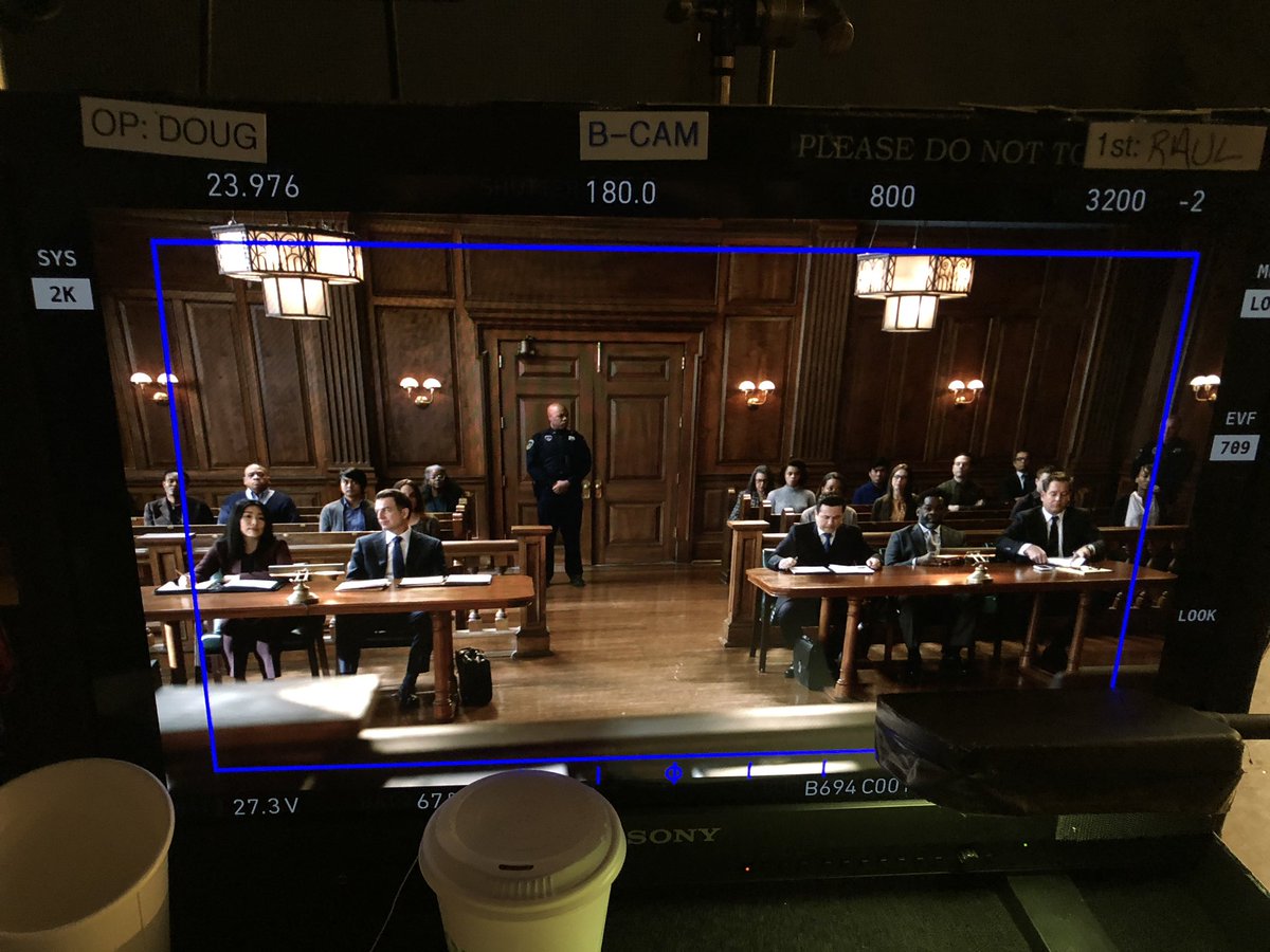 SmithSmitherrs's tweet photo. Trains, Courtrooms and great guest stars. Check out tomorrow’s @BullCBS I directed. Enjoy:) @sirmuMsila @M_Weatherly @Go_Carr_Go @FreddyRdriguez @ChrisisSingin @GlennGCaron @BRooneydirector @SatomiHofmann @hilarymward @TheFrankWhaley #Ep418 https://t.co/gghFU3Nn28