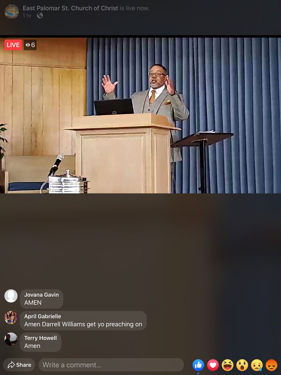 NoBrokenHome's tweet photo. at East Palomar St #churchofchrist with #preacher #bro Darrell Williams
#godfirst #socialdistance #stressreliever #mentalwellbeing #prayerrequest #checkingonyou #trustgodbro #seeusoon https://t.co/M25y9ZSt1k