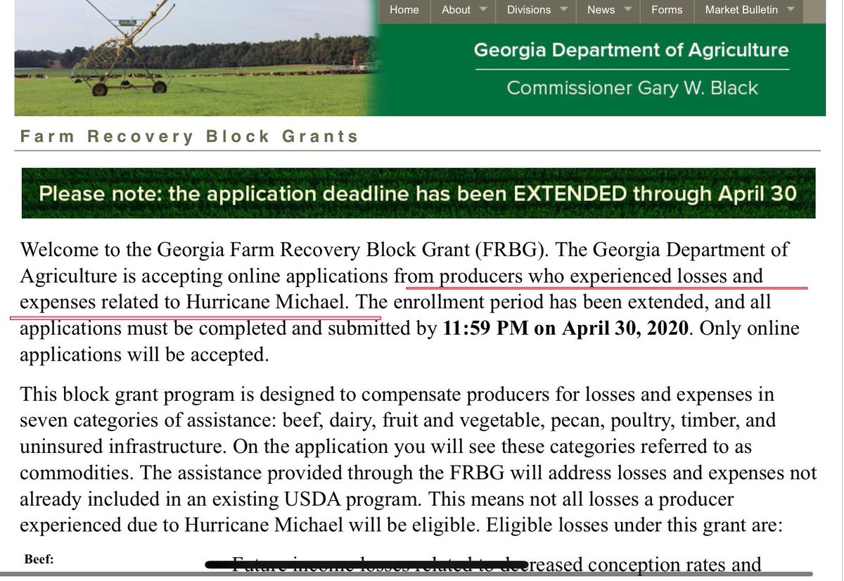 KristenKfromGA's tweet photo. @SenatorLoeffler @GaDeptAg This is what #GaFarmRecovery is for. How tf anybody is bragging about folks not receiving assistance for all this time is beyond me. PS-this is why block grants are shitty @GovKemp https://t.co/HmmgT9H3eG https://t.co/31PoHpUEwI