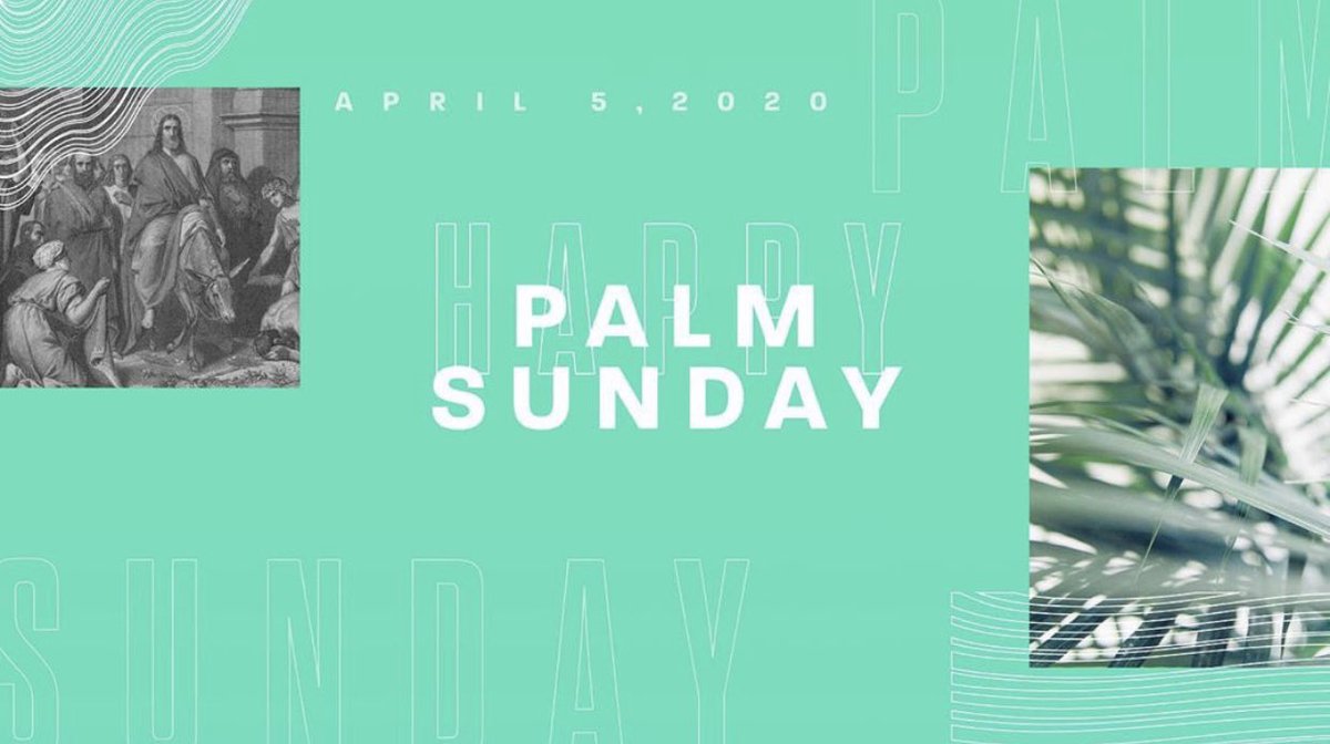 elmbrookchurch's tweet photo. Thanks for joining us online for Palm Sunday! Continue to celebrate Jesus as King throughout the week. See you online for Good Friday! https://t.co/nn6Kh5Wmet