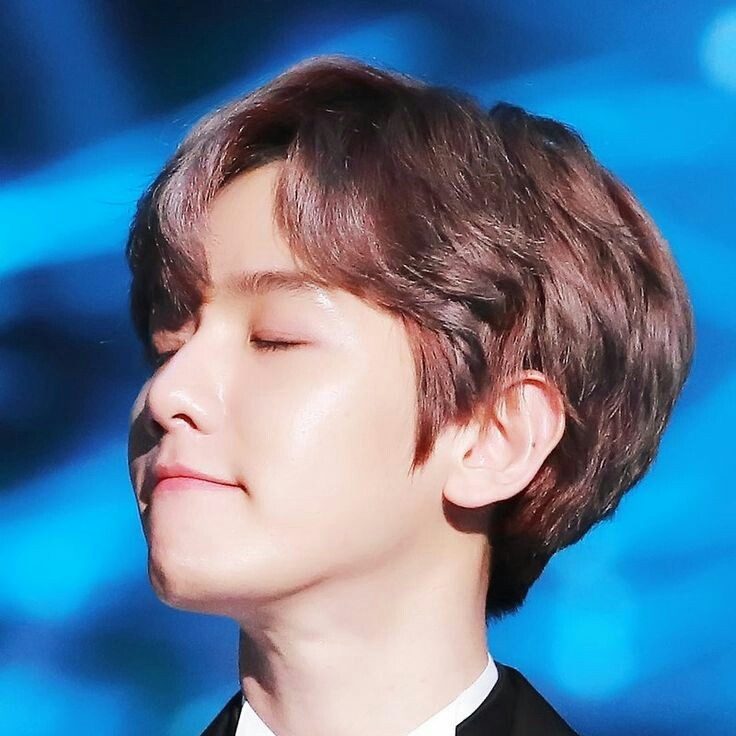 #Baekhyun   godly side profile ; mini thread