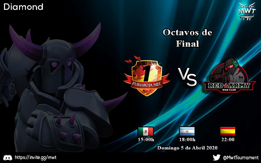 Hoy la MWT llega a octavos en su categoría Diamond. Se enfrentan FuriaRoja1 y Red Army por una plaza en cuartos. ¡No te lo pierdas!
youtu.be/rVW1pxfvPY8