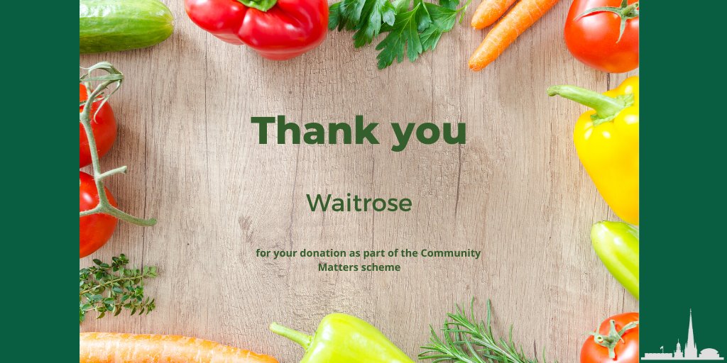 NorwichFoodHub's tweet photo. A huge thank you to Norwich Eaton #Waitrose, who have given us £333 as part of their Community Matters scheme. This will cover rent for our Hub for three months, helping us to continue our mission of saving food and fighting hunger!
#donation #hunger #foodwaste #NotWasting https://t.co/UX8e0BiT06