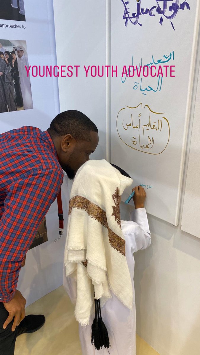 EAA_Foundation's tweet photo. (1/3) Meet EAA Youth Advocate Ousman Camara from The Gambia! Ousman’s hard work and dedication earned him a place to study at @GUQatar. Empowered by the successes of his own educational journey, Ousman was inspired to give back to his community in The Gambia. https://t.co/qjNvsOOfdL
