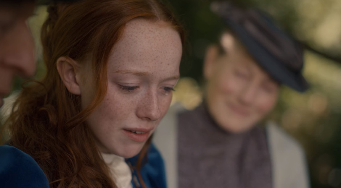 "Red hair... this book is the missing piece of the puzzle."{season 3 - episode 10} #renewannewithane