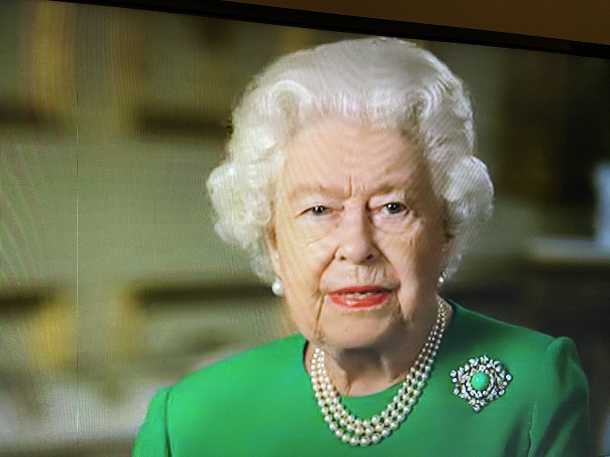 RJEstates's tweet photo. “We will be with our friends again, we will be with our families again, we will meet again.” 💚

Queen Elizabeth II - 5th April 2020

#StayHome #StaySafe #SaveLives https://t.co/Qx7dHEtAGD