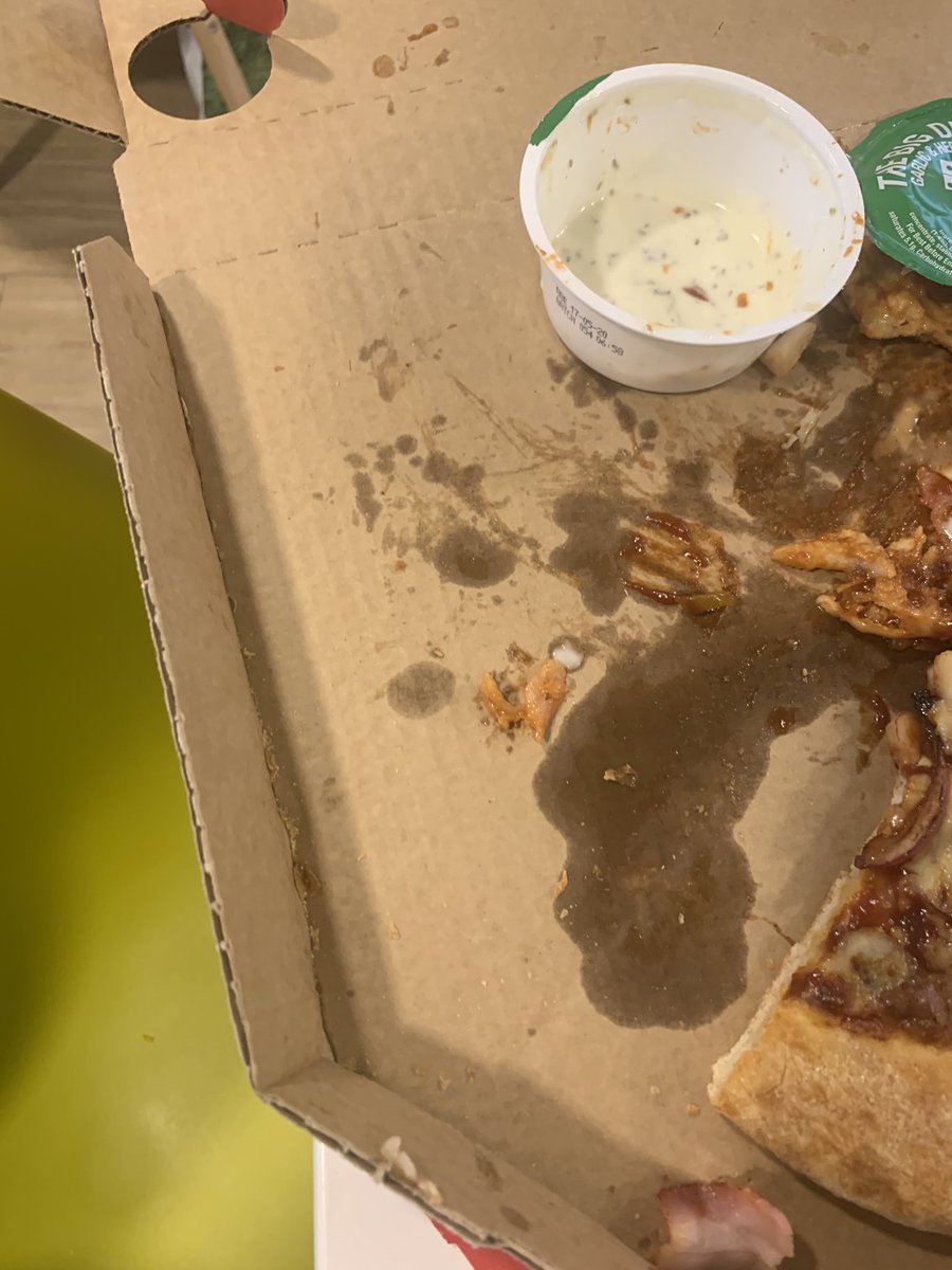 tarka_roche's tweet photo. @dominos So I just found a bone in my pizza, I’m pretty horrified. It almost took my tooth out! https://t.co/byHIgv44W6