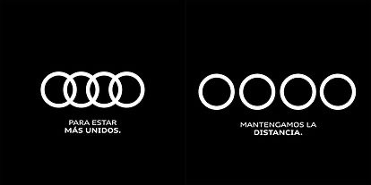 arquitect_viva's tweet photo. Empresas de todo el mundo como McDonald's, Audi, Coca-Cola, Mercedes, Volkswagen o El Mundo han cambiado su imagen para lanzar un mensaje a favor de la distancia social para contener la pandemia del coronavirus en todo el mundo.
https://t.co/uPziIIGV5E https://t.co/0Jnmbhw8fA
