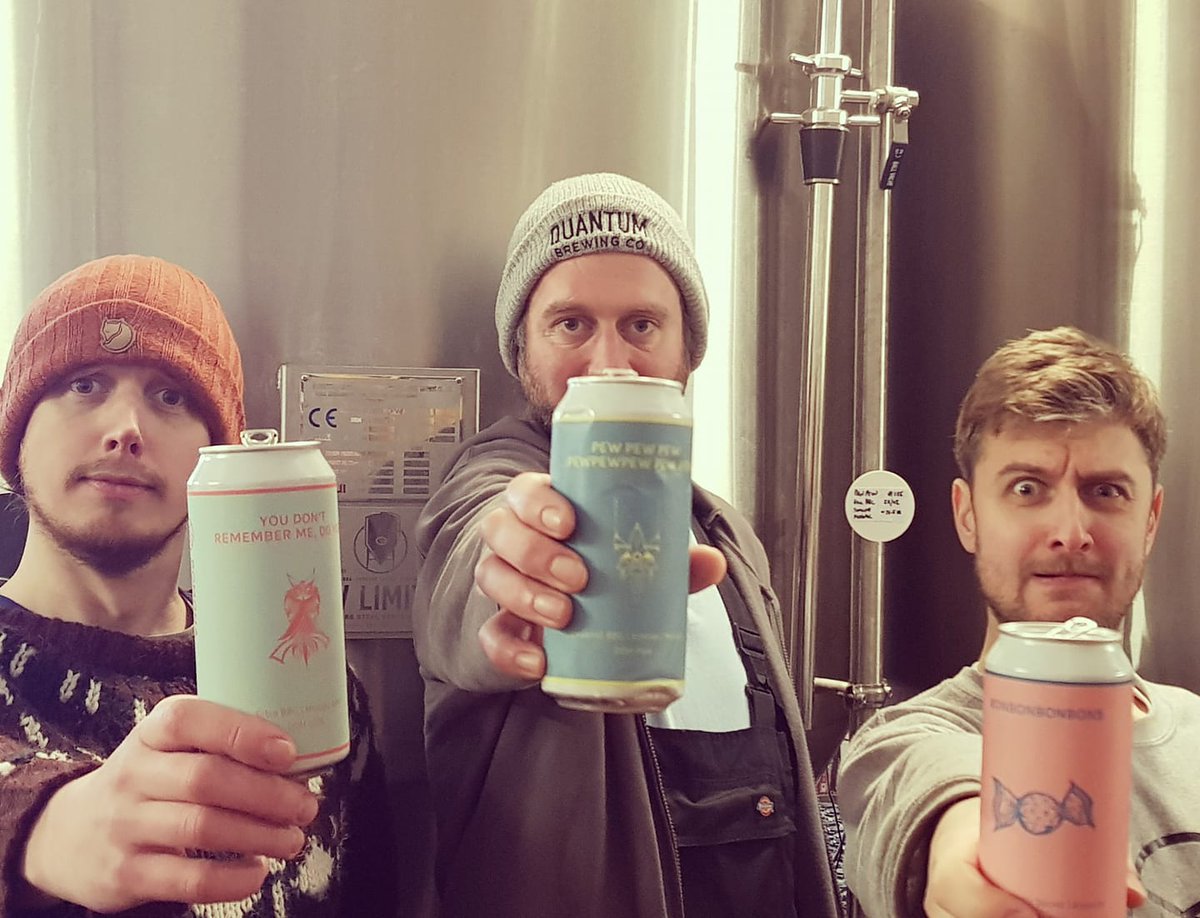 beerbuzzmcr's tweet photo. You can now order @PomonaIsland to drink at home. Find out their story in the current issue of #BeerBuzz https://t.co/LLyzHqRfPc
Here's a photo of them from before they found out that running your own brewery makes your hair turn grey and fall out ;-) https://t.co/DKdpmnUVl4