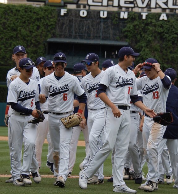 nick6post's tweet photo. Thank you Liggett baseball. These past three years will never be forgotten. Best of luck in the upcoming years 💙💍#EVERYTHINGCOUNTS #shootin4 https://t.co/uiGiqKObBB