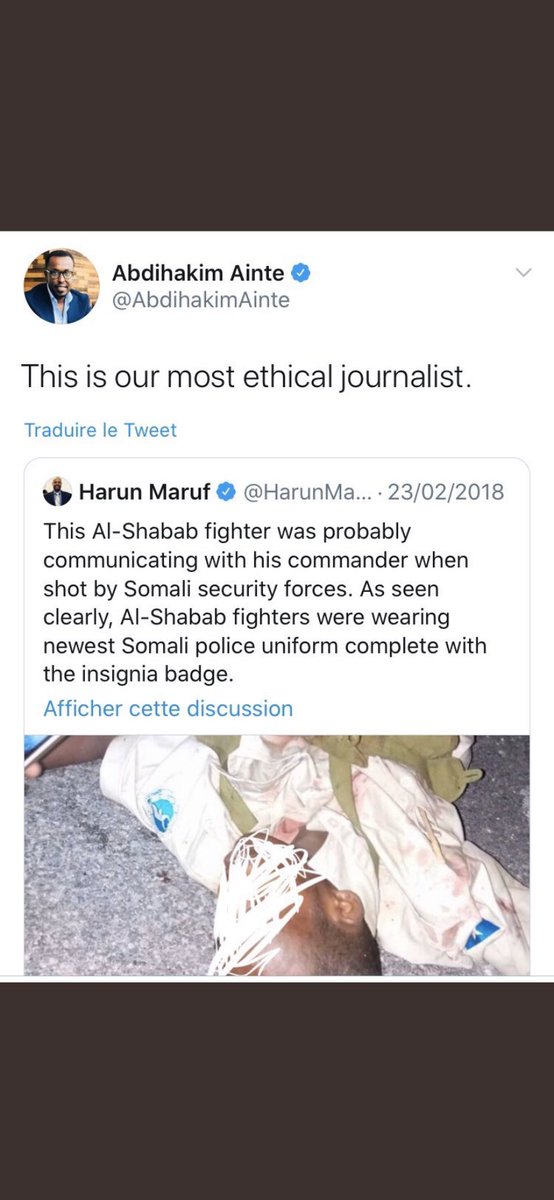 Xurnimo1's tweet photo. #Rhodesian #TweetLikeRobynKriel

@AbdihakimAinte The worst spy ever

You still think you're a honest human being?

Don't forget your masters will expose you when you no longer required. https://t.co/zPfRlBjPxA