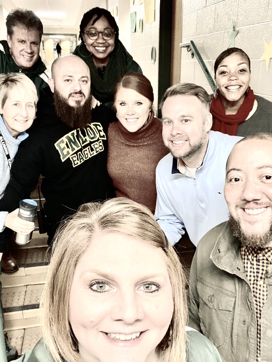 wchavis's tweet photo. Help me celebrate #NationalAssistantPrincipalWeek w my favorite people - the APs @EnloeMagnetHS. They are extremely dedicated and devoted to the challenging work of leading a complex organization, but do an amazing job everyday! Blessed &amp; fortunate to learn &amp; work w each of them! https://t.co/mCBdlmhR1y