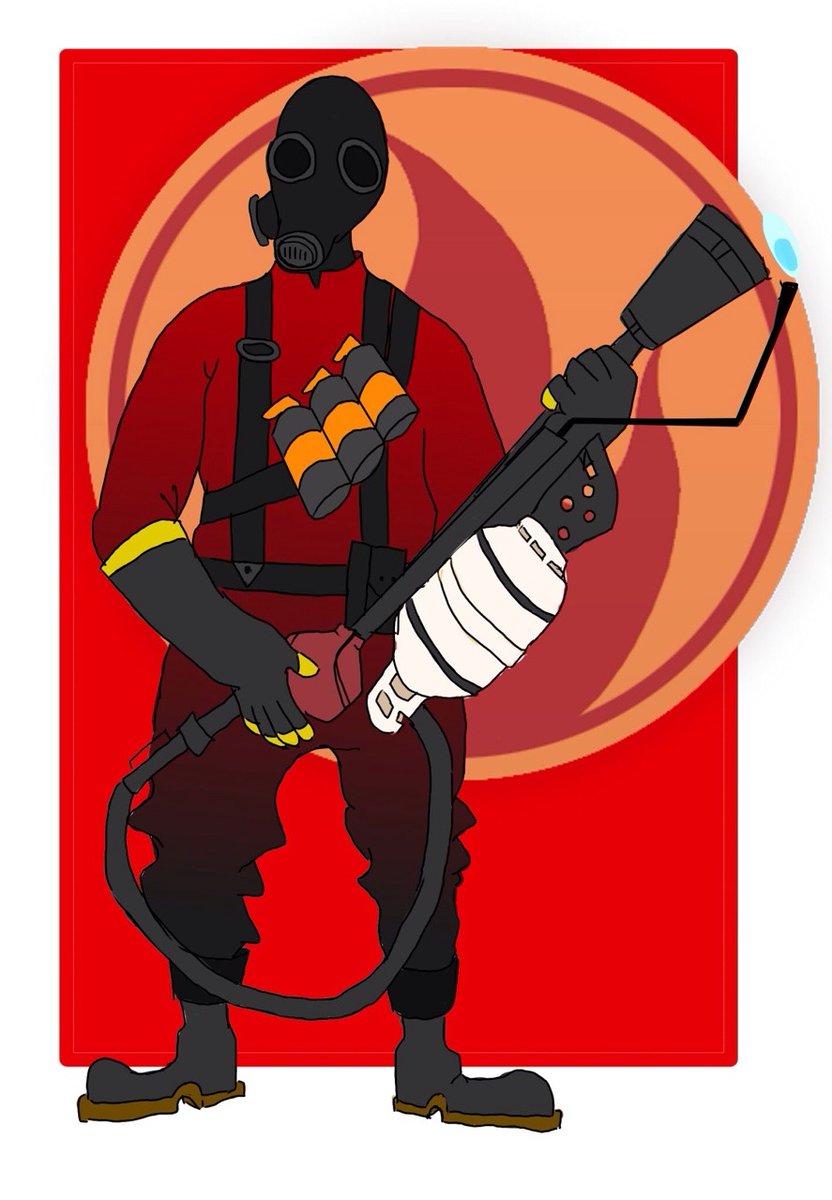 teddysketches's tweet photo. hey uh its my birthday but also Hey look heres some old Pyro art https://t.co/3sSuYJ1PWT