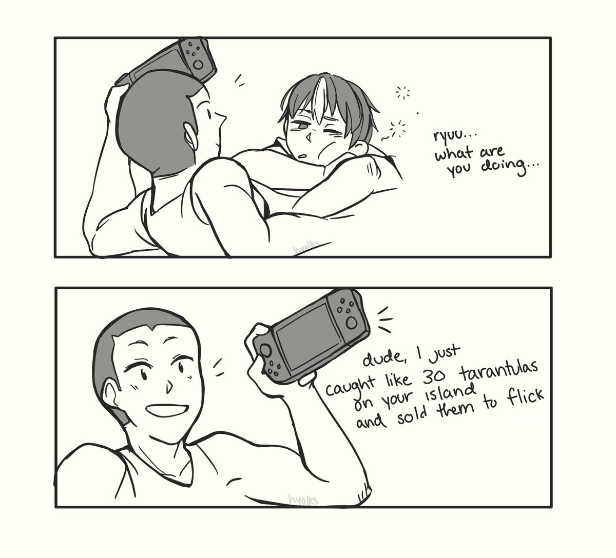 #SixFanarts] m a bit of a doof and saved the crummiest qual」jash 🌱の漫画
