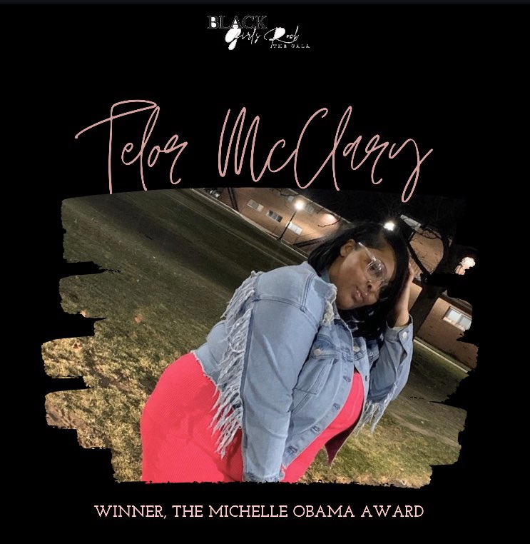 BGRgala_'s tweet photo. This award is given to a woman of color who has greatly contributed to overall success of Eastern Michigan — specifically the Black population. Help us in congratulating Telor. 🧡 https://t.co/IAAmueFEyP