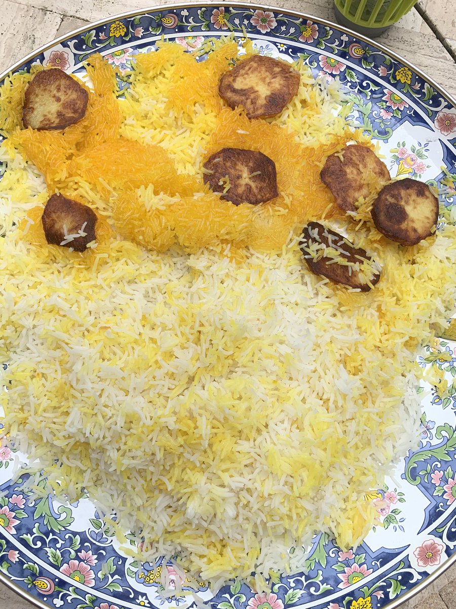 nyahyavi's tweet photo. When trying to be #mindfull but see #coronavirus everywhere! Even in #Persian #bottomofthepot. #Covid_19. https://t.co/6XN0w1zLLM