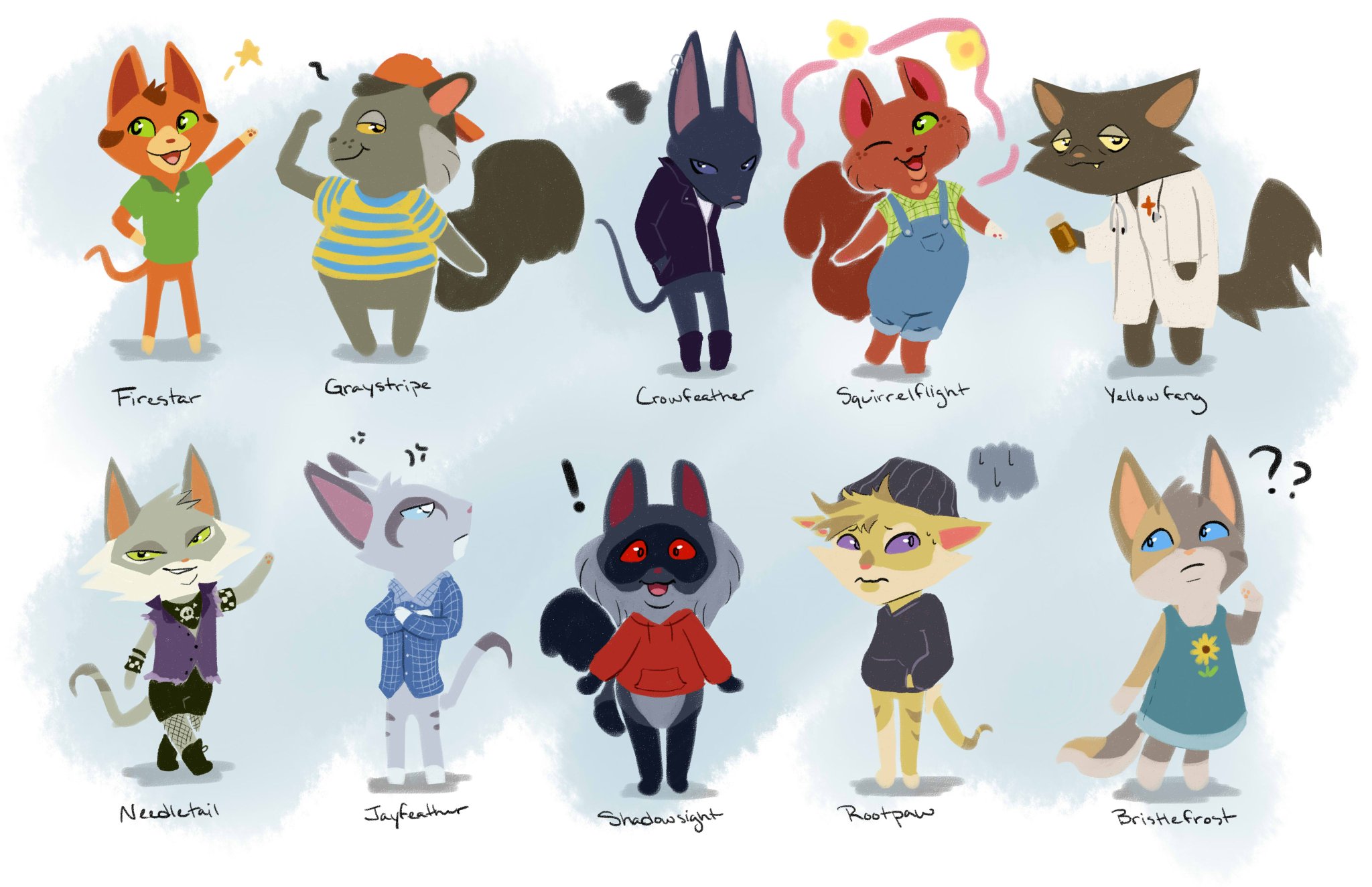 Another Randomized Warrior Cats Wiki Set by TigerLilyStudios on