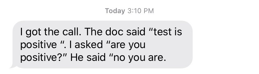 My 67-year-old father officially tested positive for COVID-19. This is how he decided to tell me.