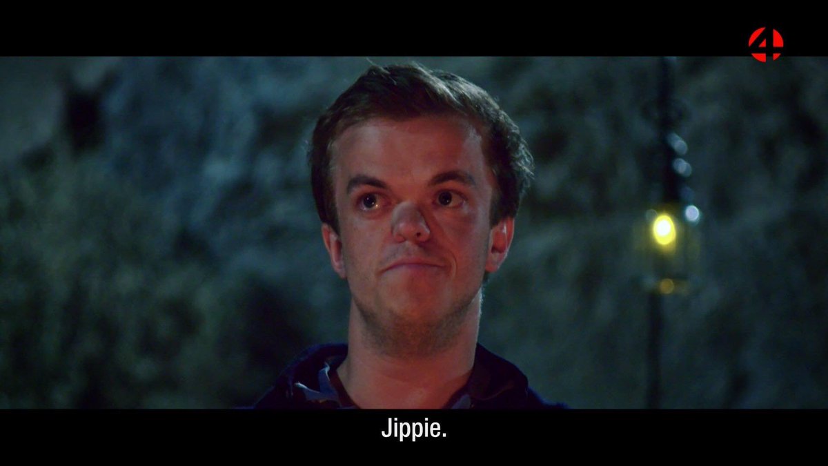 Wanneer ge beneden komt ge beseft dat ge nog altijd met uw gezin vast zit.