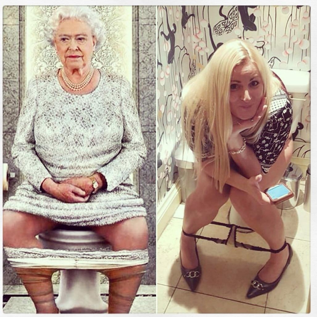 Ahhhh, the Queen & I both want the same thing! For us all to stay at home! #StayAtHome #RoyalThrone