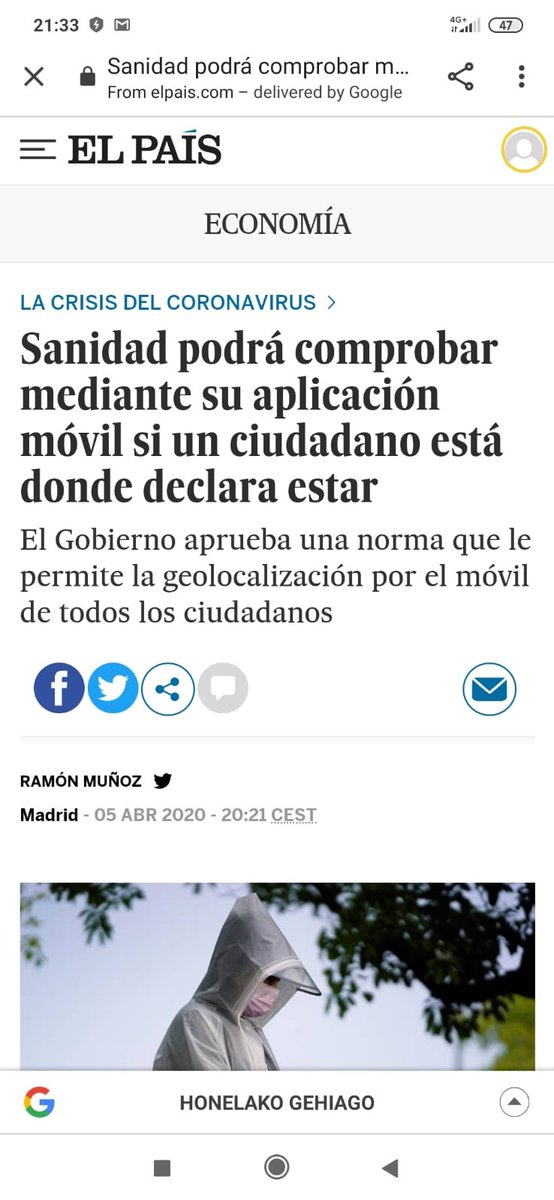 Hasi dira. Eta hau izeberraren punta baino ez da