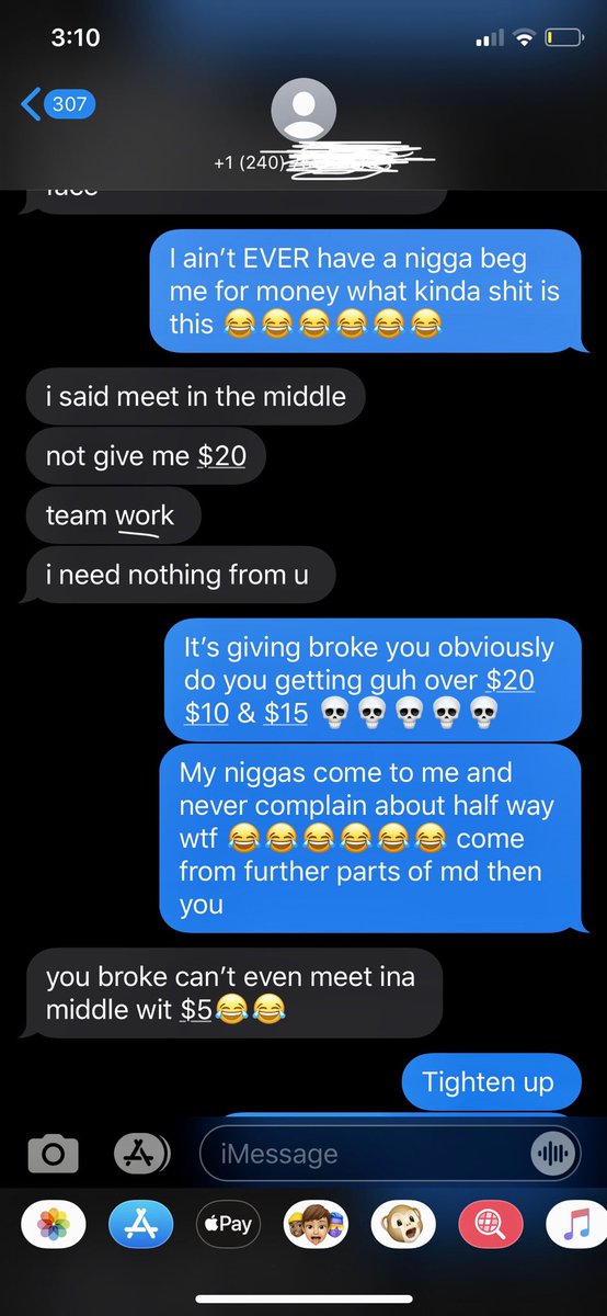 bossbitcht__'s tweet photo. lmfaoooooo you broke niggas are the WORST I stg https://t.co/neAFUIbJj2