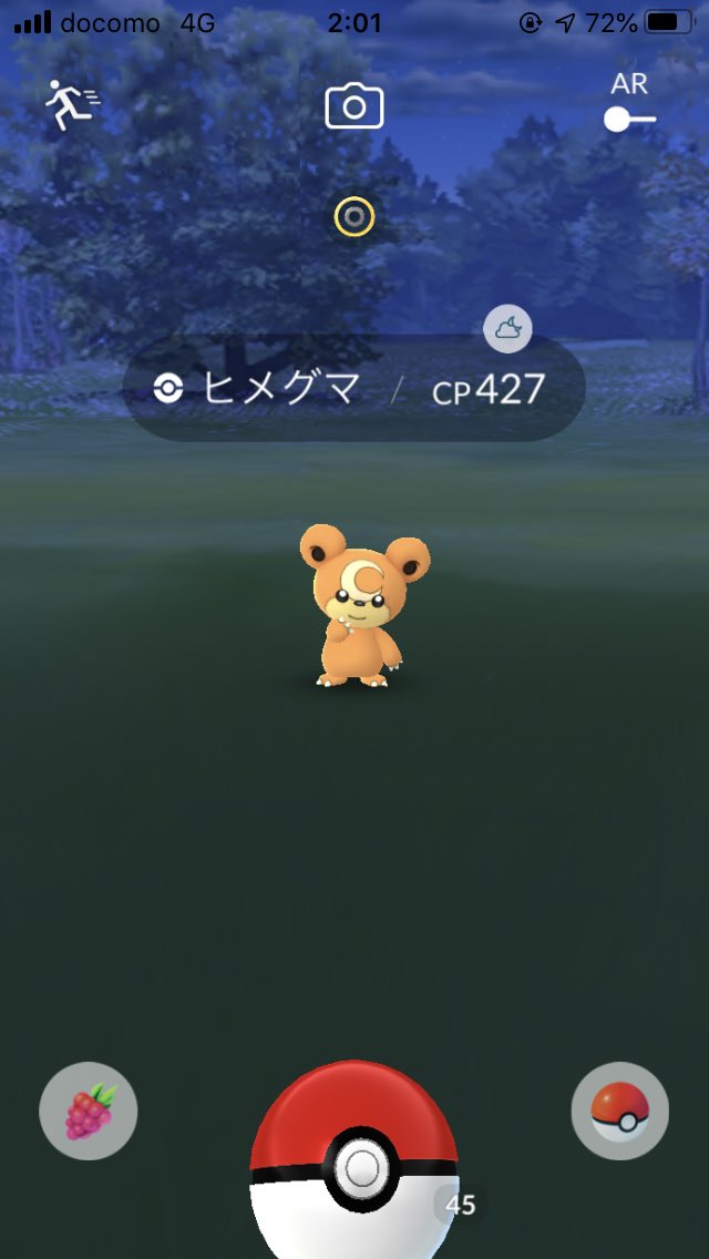 じょん 赤tl47図鑑645済 おこう とき雲でグレッグル3 ウソッキー2 ヒメグマ1 タスクないけどメタモン8 ポケモンgo