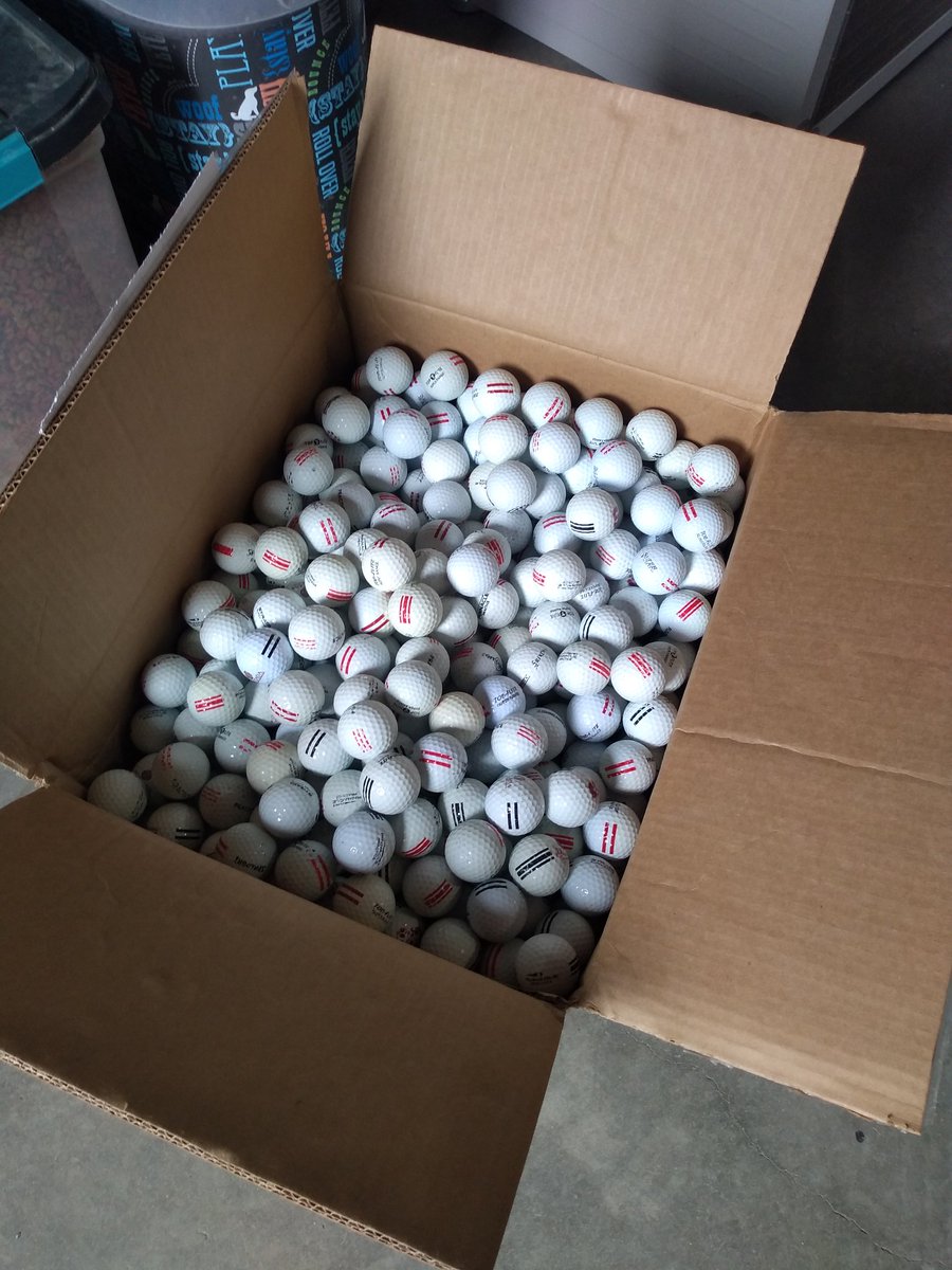 Hey <a href="/husocrop/">Mark Huso</a> , I just got 600 golf balls I plan to send into a soybean field.  Tell the scouts to keep the eyes open and return them to the Clubhouse!