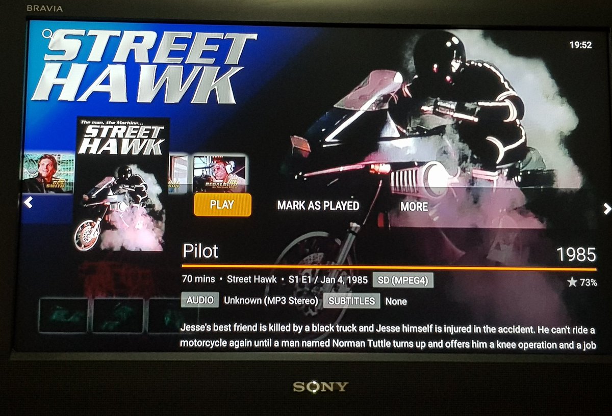 Retrob8's tweet image. Tonight, it's me and The Hawk 

#StreetHawk