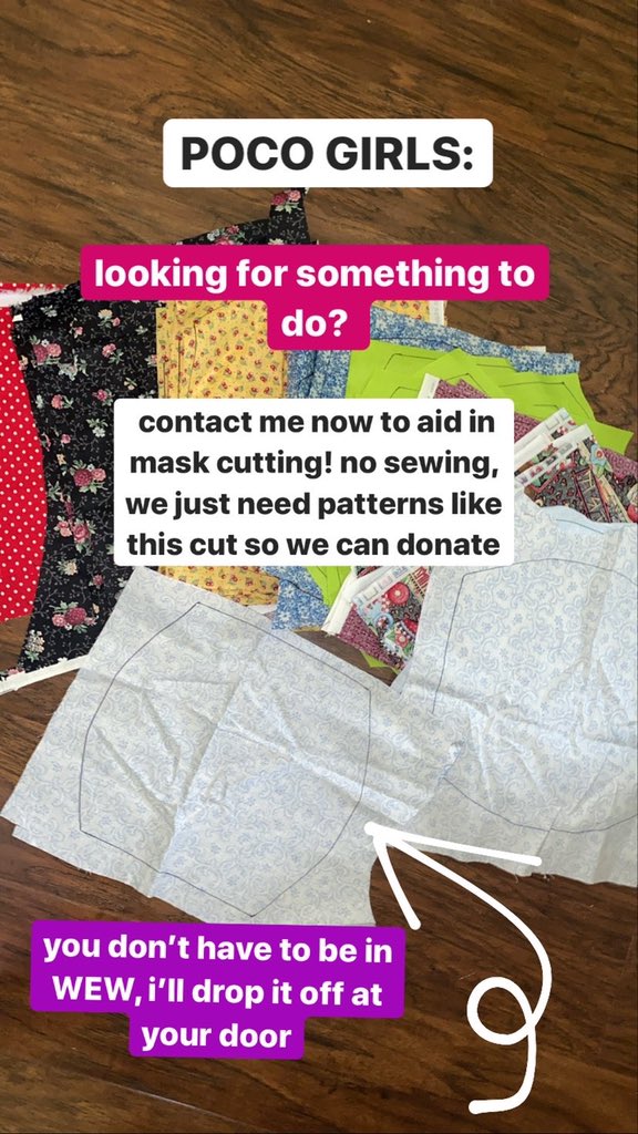 info on helping with masks👇 let us know today.