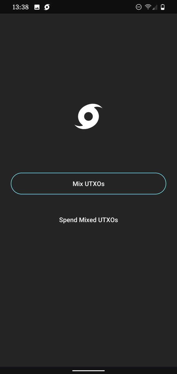 3/11 After making your initial deposit into your  @SamouraiWallet you can select the Whirlpool icon, Mix UTXOs, & select which UTXOs to mix.