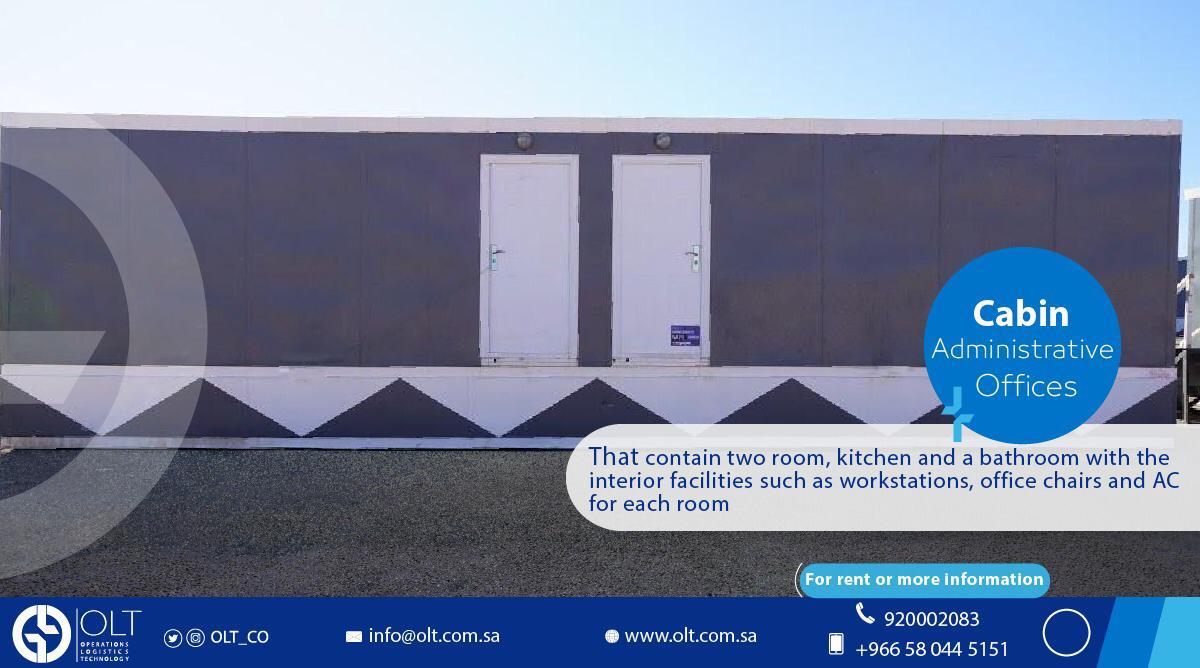 OLT_Co's tweet photo. Equipped cabin offices for all events, construction sites and more, we provide you with the latest specifications.
We will be glad to serve you, for more information contact us at :
920002083
0580445151
#DrivingyoutoSuccess #OLTlogistics #operations #events #ksa #riyadhevents https://t.co/zuqaSpTqSD
