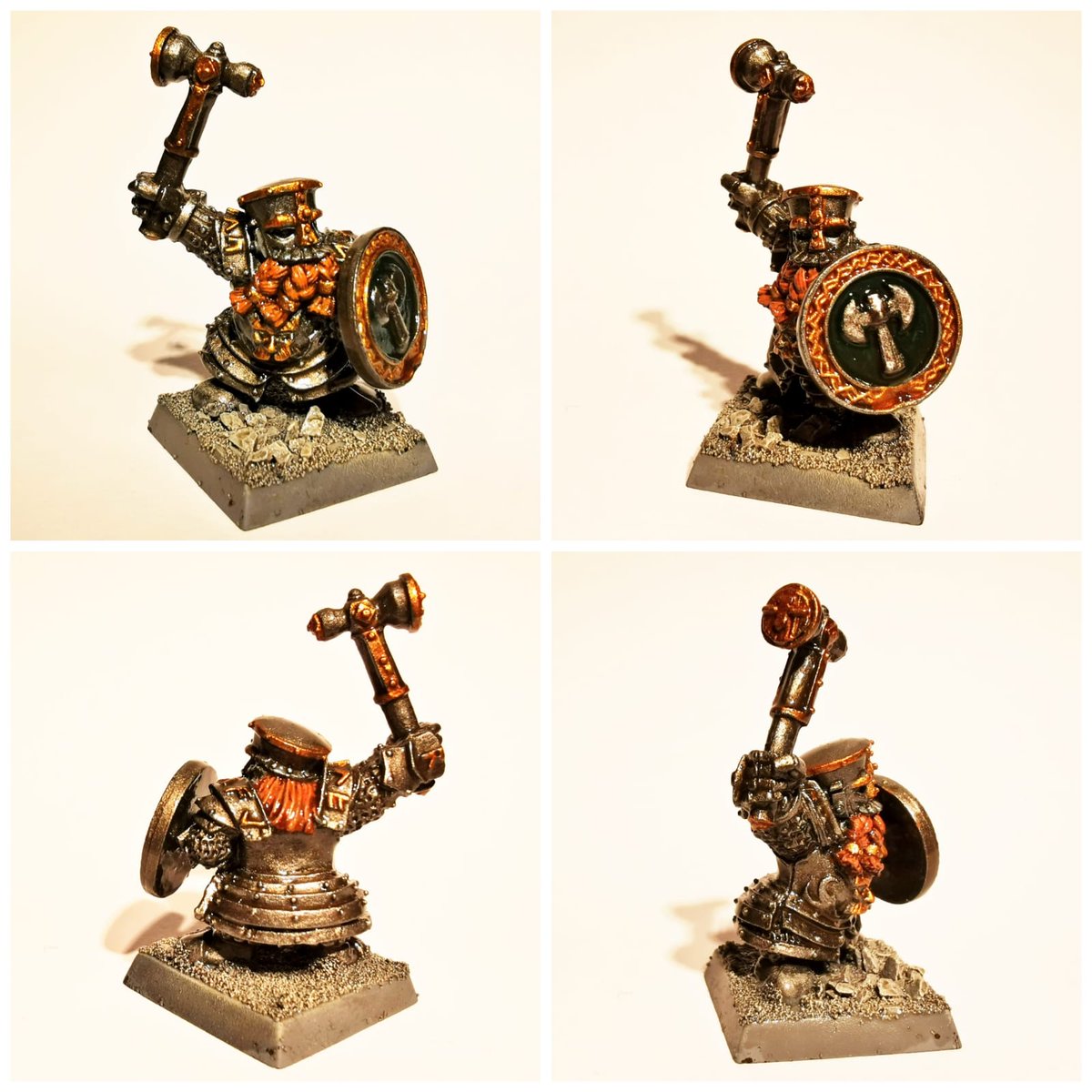 ezgamer's tweet photo. Started #painting some of my old dwarf #ironbreakers from #GamesWorkshop to help show off the #armypainter #quickshade #28mm #wargaming also thanks to @OddsandTails for taking the photos x https://t.co/u2oisk1Sfy