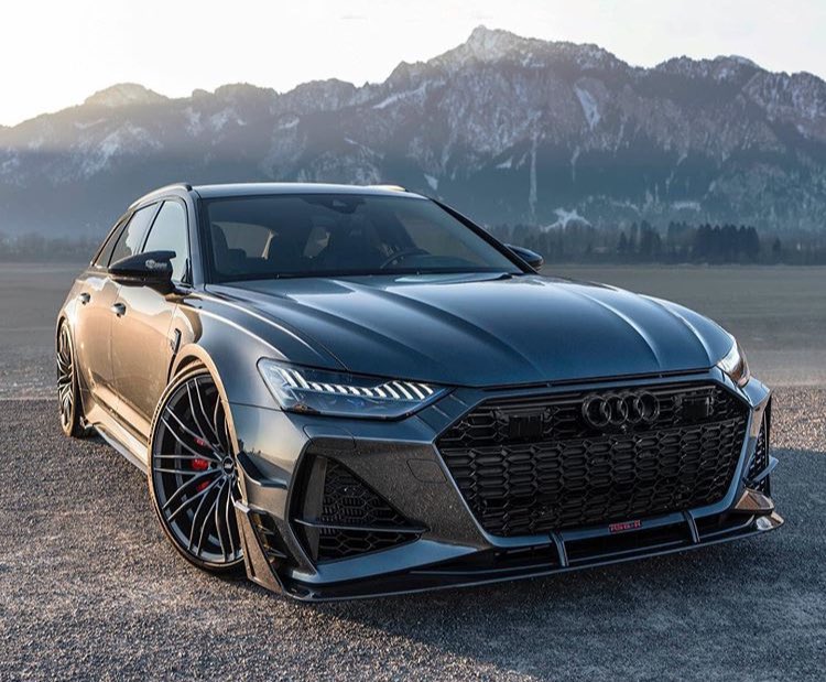 costa_carphoto's tweet photo. Voici la toute nouvelle Audi RS6-R par ABT:
De très grosses modifications ont été opérées pour un look plus que sportif sur la base de l’Audi RS6 2020. Sous le capot, 740ch et 920nm de couple qui permettent à cette voiture d’écraser le 0 à 100km/h en 3,2sec ! https://t.co/VfoEd0iUhF