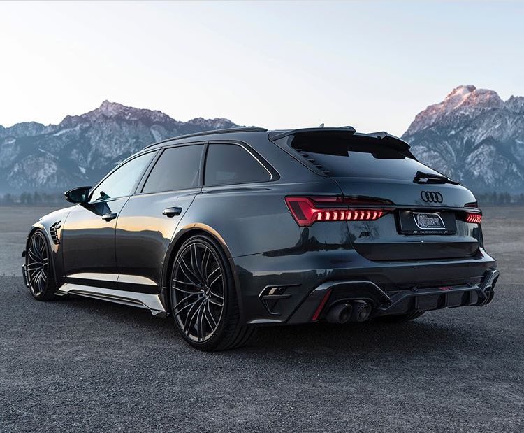 costa_carphoto's tweet photo. Voici la toute nouvelle Audi RS6-R par ABT:
De très grosses modifications ont été opérées pour un look plus que sportif sur la base de l’Audi RS6 2020. Sous le capot, 740ch et 920nm de couple qui permettent à cette voiture d’écraser le 0 à 100km/h en 3,2sec ! https://t.co/VfoEd0iUhF