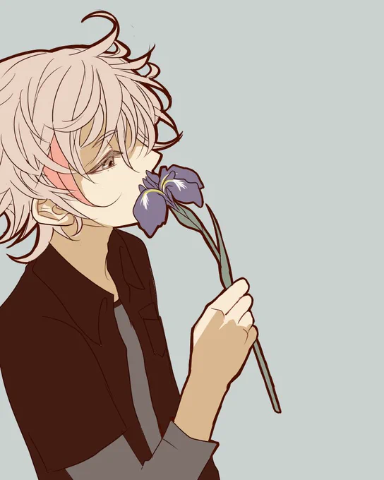 本日のお花男士(行ってらっしゃい。行ってきます) 