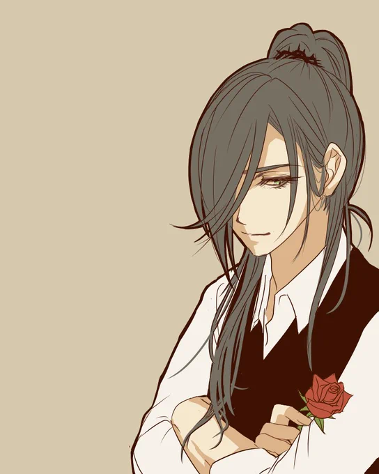 本日のお花男士(行ってらっしゃい。行ってきます) 