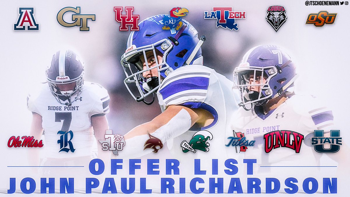jprichardson17's tweet photo. First 15. Truly blessed to be in this position! #AGTG https://t.co/I1PXsDPZTk