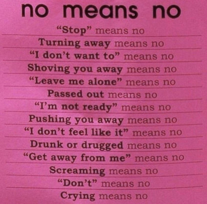In honor of Sexual Assault Awareness Month