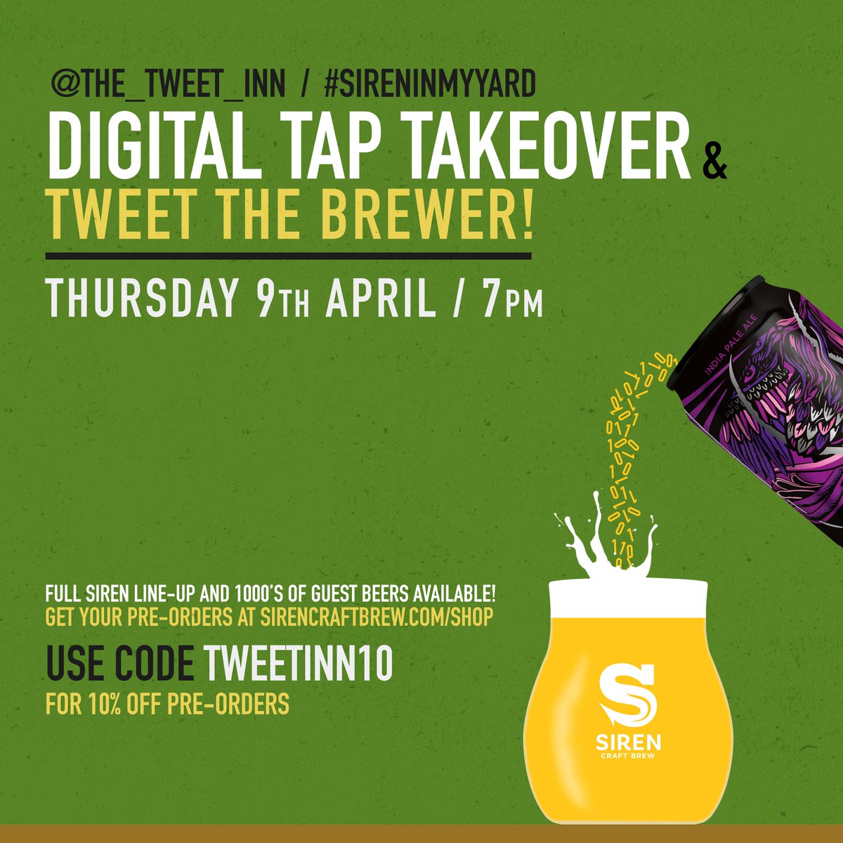 Siren Craft Brew tweet media