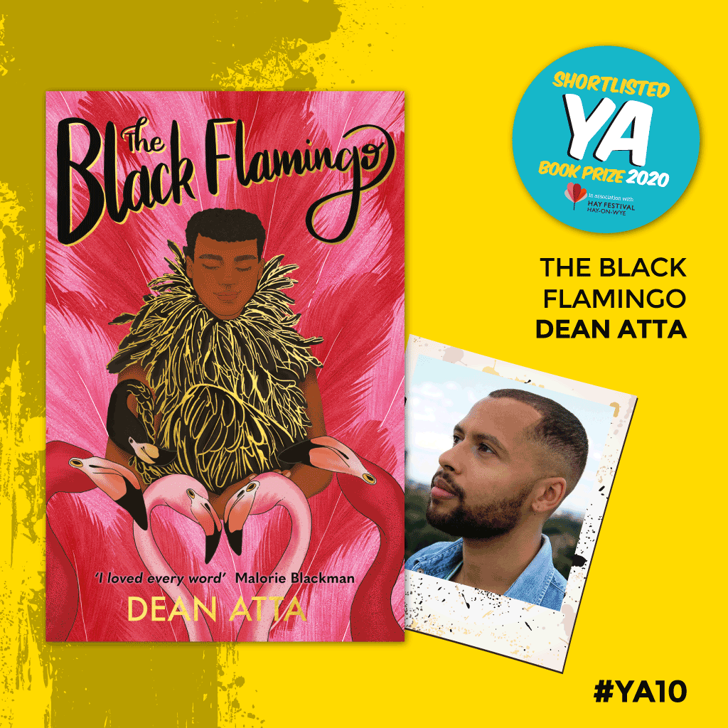 This week, we're championing The Black Flamingo and Crossfire! Tell us why you love these books and join our Twitter chat with shortlisted authors  @DeanAtta and  @malorieblackman on Wednesday at 8pm GMT   #YA10  @HachetteKids  @penguinplatform