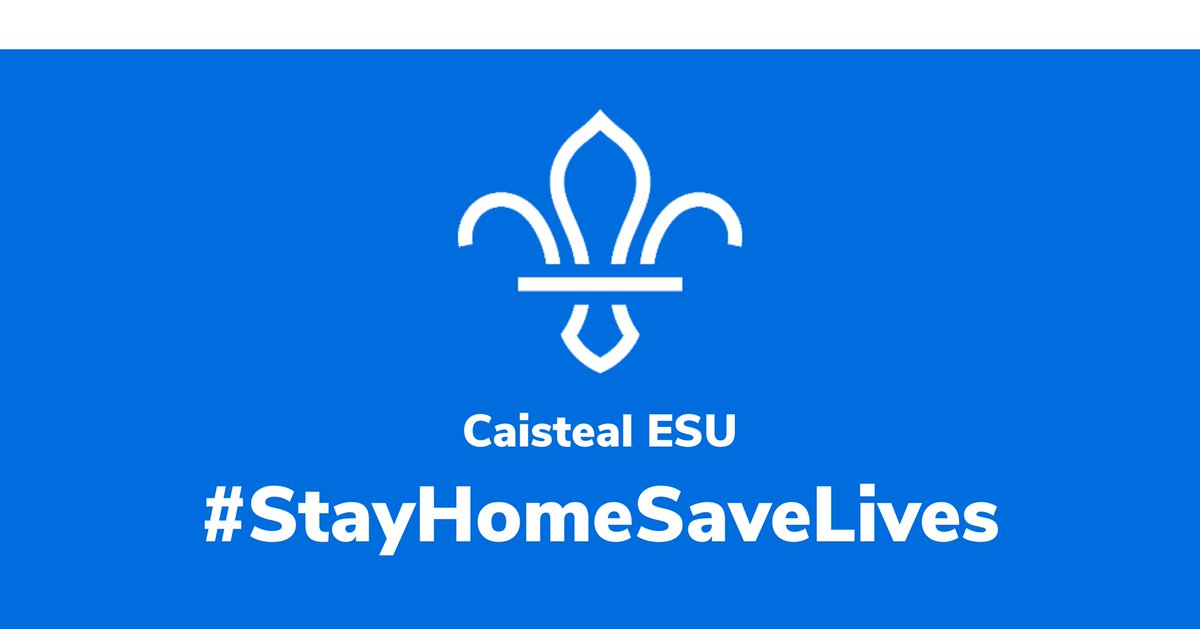 CaistealESU's tweet photo. #StayHomeSaveLives https://t.co/6IstzvGSd9