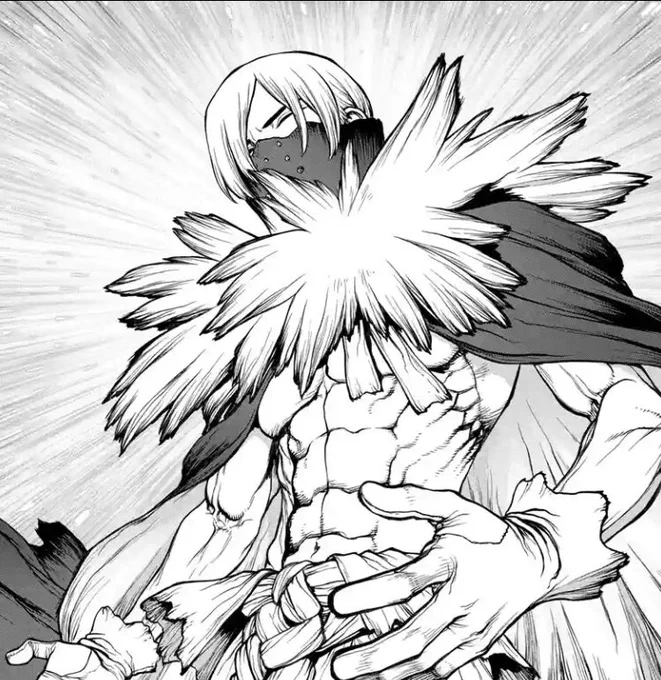 The art in dr.stone is getting even crazier lately today's chapter is insane 