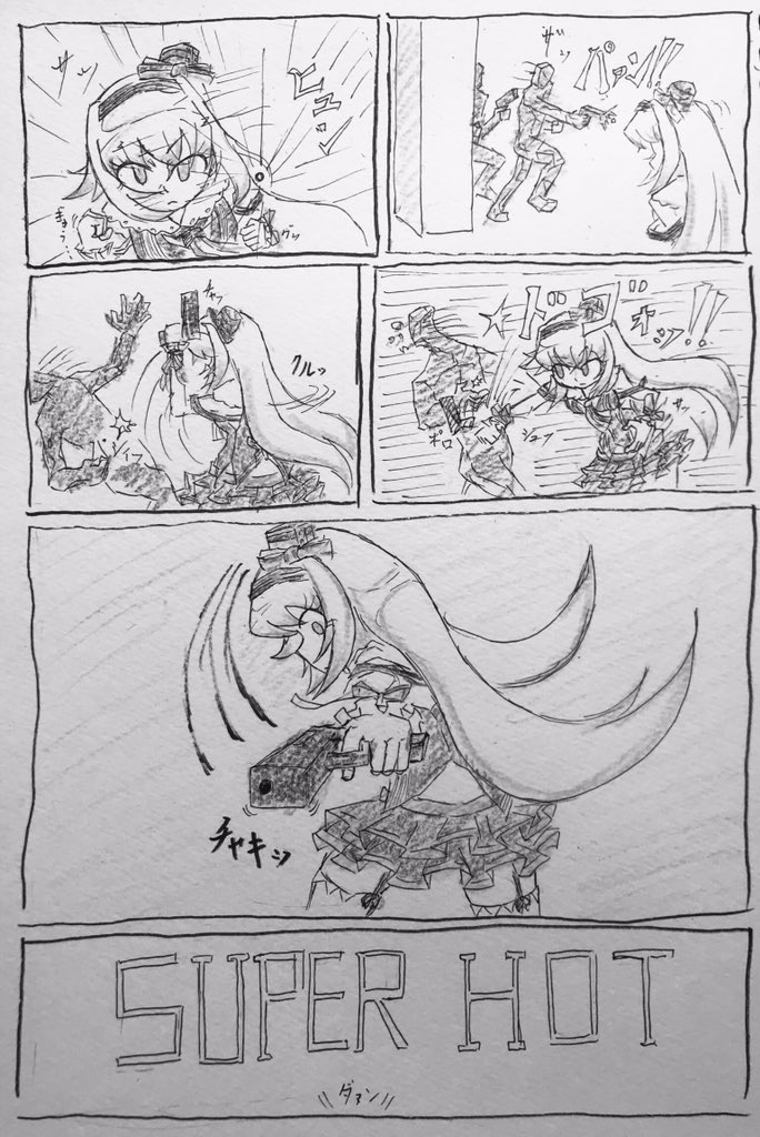 無手であっても殴って奪って撃ち倒す。
スタイリッシュな(時もある)お嬢様はSUPER HOTですぜ!
#ピノの自由帳 