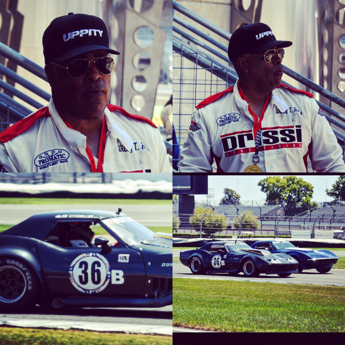 Fotomatte's tweet photo. Watched the movie “Uppity” from @adamcarolla about Willy T. Ribbs and learned a lot of info I didn’t know! These are my photos from August 2019 at The Brickyard Vintage Racing Invitational where Willy won! @jakequery #imsa #CanAm #Buick #indycar #NASCAR #WalkerRacing #BVRI #F1 https://t.co/97PMPfsNVk