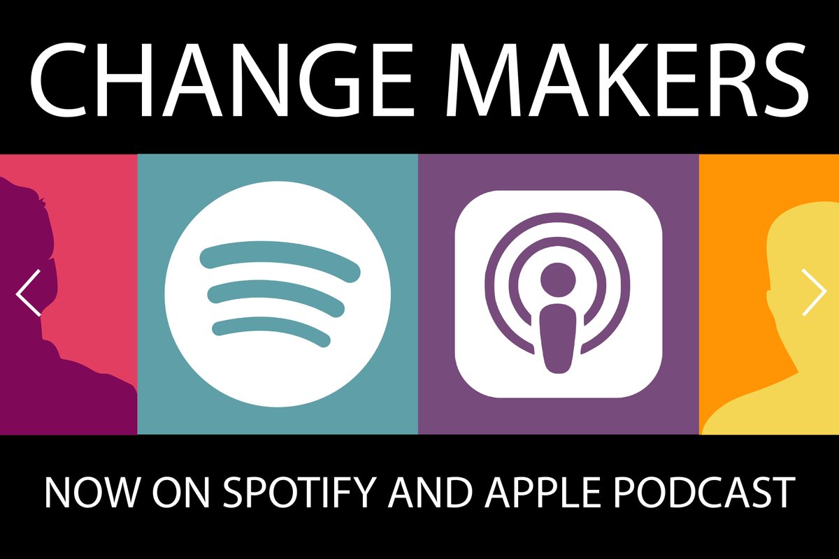 APHfortheBlind's tweet photo. APH’s new podcast, Change Makers, is now on Spotify and Apple Podcast! Be sure to subscribe as we highlight people who are making a big difference in the blindness and visual impairment field. #AtHomeWithAPH

Spotify: https://t.co/dpWduDdts3
Apple Podcast: https://t.co/dtkqzl4hJw https://t.co/tG4DIbSqSd