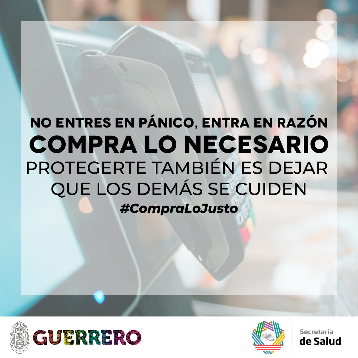 SemujerGro's tweet photo. No entres en pánico, entra en razón y #CompraLoJusto https://t.co/9rOMsMaqLu